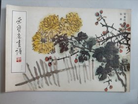 荣宝斋画谱 六十三：写意花鸟部分 孙其峰绘