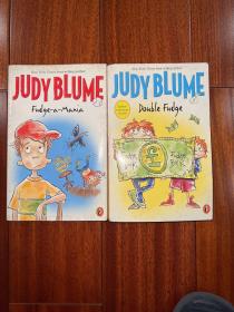 JUDY BLUME：Double Fudge,Fudge-a-Mania 两本合售