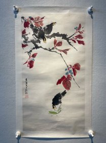 孙毓敏，国画，1940年出生，京剧表演艺术家、京剧旦角、京剧演员，国家一级演员，荀慧生的亲传弟子。