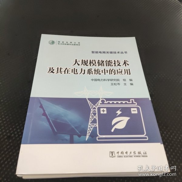 大规模储能技术及其在电力系统中的应用