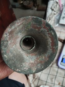 老唢呐。看包浆年份够老的。按图发货！尺寸如图所示杆子没看到裂