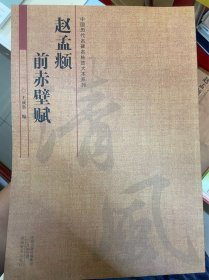 中国历代名碑名帖放大本系列：赵孟頫 前赤壁赋