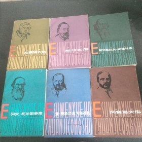俄苏文学家传记丛书(6本合售) 包邮