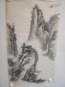 山水画，价位便宜，喜欢画作藏有，给钱处理了