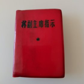林 副主席指示 木木指示