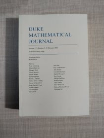 duke mathematical journal 2022年2月