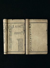 清光绪乙巳年【金函玉镜奇门遁甲秘笈全书】全套六册 巾箱珍本，由诸葛亮所著，包含六十日甲子阴阳图局及时辰吉凶判断方法，通过九星、八门、三奇、行军布阵、借贷婚姻等占卜应用，融合风角占星、飞盘转盘等技法，保老保真保全，品相尺寸如图！