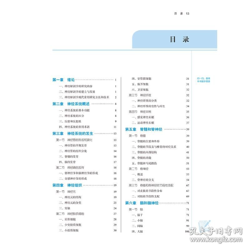 神经解剖学(新世纪第2版)(第11版)