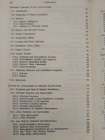 The Theory and Practice of Scintillation Counting 〈闪烁计数的理论与实践〉〔目录见图〕