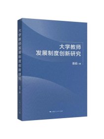 大学教师发展制度创新研究  姜超 著上海人民出版社