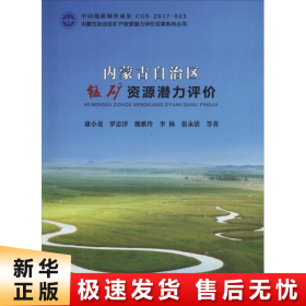 内蒙古自治区锰矿资源潜力评价/内蒙古自治区矿产资源潜力评价成果系列丛书