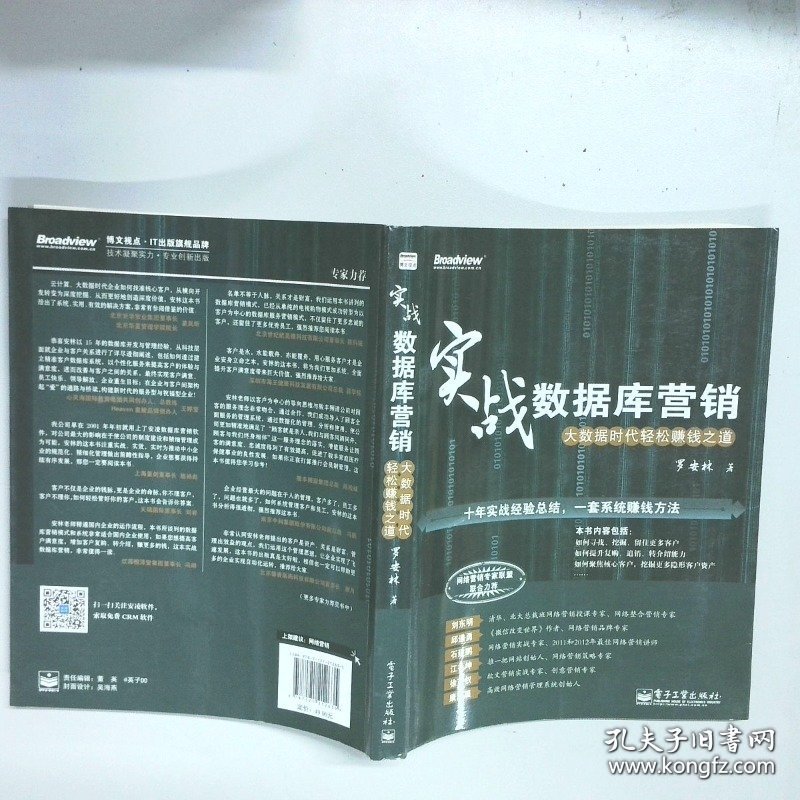 实战数据库营销  大数据时代轻松赚钱之道