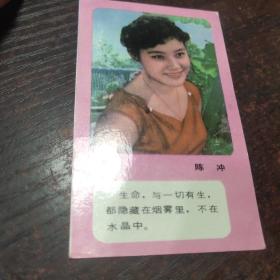 小画片:陈冲
