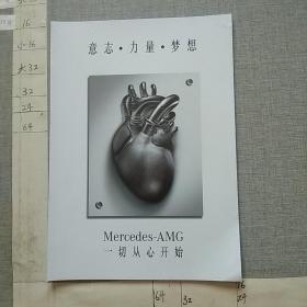 意志 力量 梦想 Mercedes –AMG 一切从心开始（宣传册）