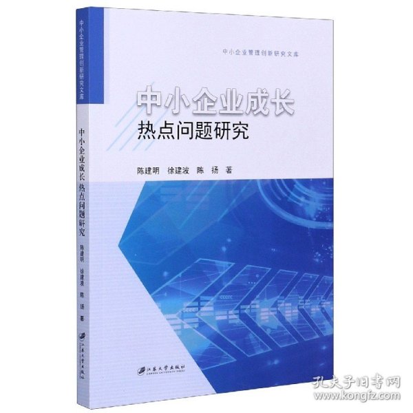 中小企业成长热点问题研究/中小企业管理创新研究文库