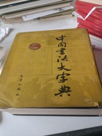 《中国书法大字典》 书脊和外皮脱胶了 看图下单