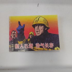 斯人已逝 浩气长存 连环画小人书