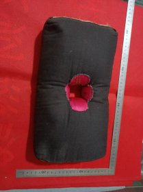 清代纱绣枕头顶枕头