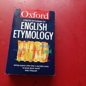 Oxford  Concise  Dictionary of English Etymology
