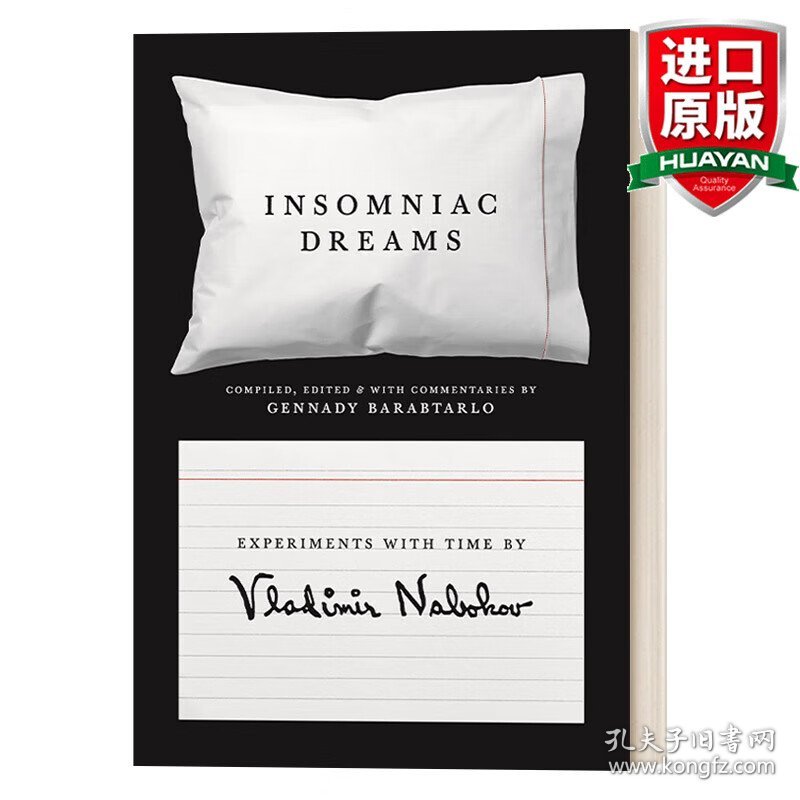 英文原版 Insomniac Dreams 失眠的梦 纳博科夫的时间实验 传记 英文版 进口英语原版书籍