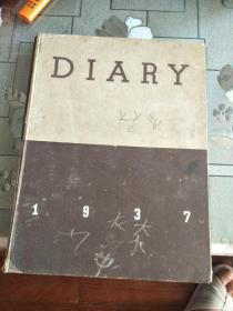 民国日记本(1937年)DIARY