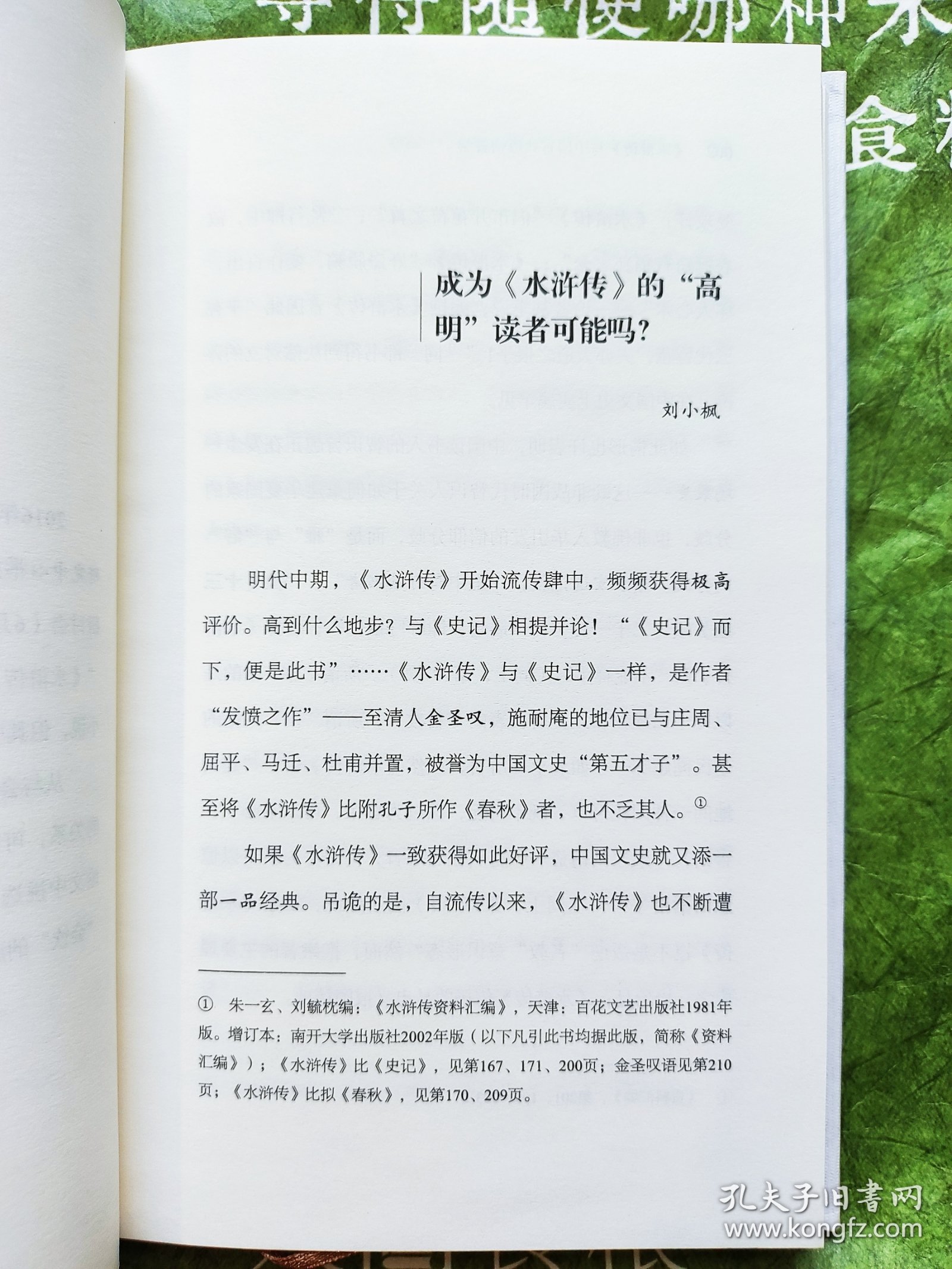 《水浒传》与中国古典政治哲学（经典与解释系列，从“奇书”《水浒传》中探究中国古典政治哲学）