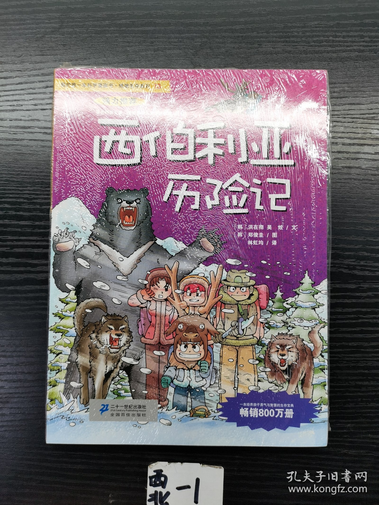我的第一本科学漫画书·绝境生存系列（13）：西伯利亚历险记