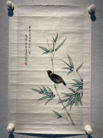 金城 58*35cm，托片，国画