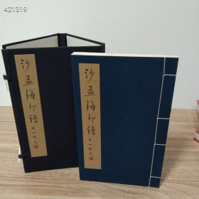 正版宣纸线装 沙孟海篆刻印谱图集 沙孟海印谱（函装一函一册）定价430特惠价