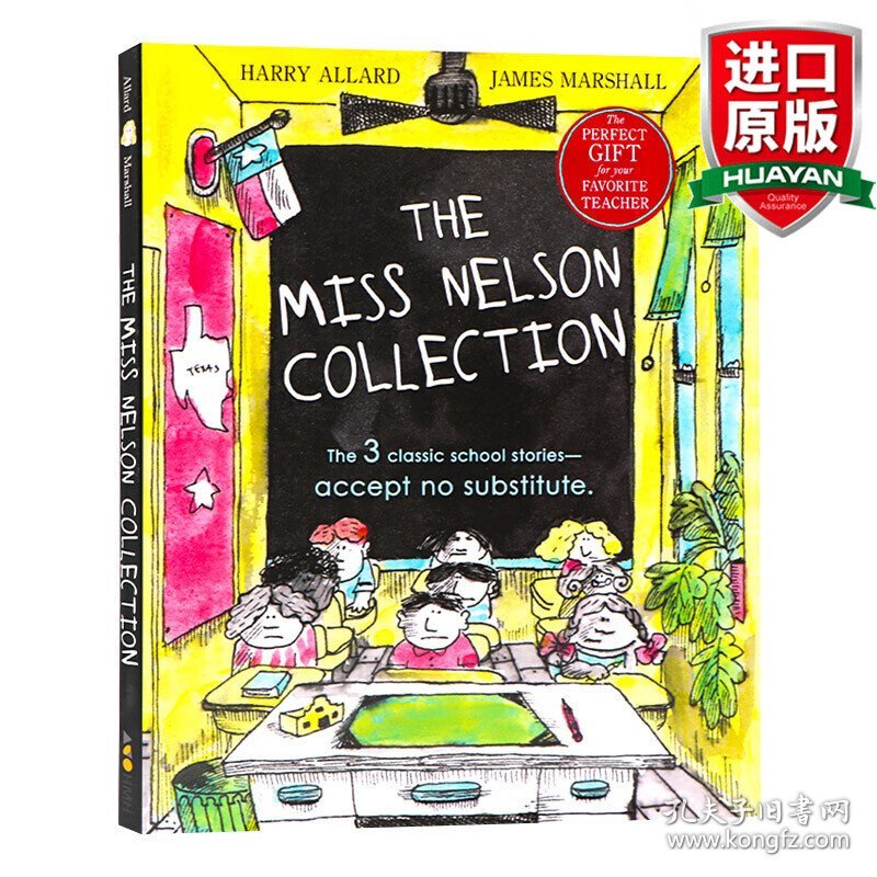 英文原版 The Miss Nelson Collection  尼尔森3个故事合集  汪培珽第五阶段 精装 英文版 进口英语原版书籍