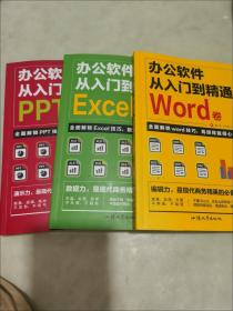 全3册办公软件从入门到精通Word PPT Excel零基础自学入门到精通