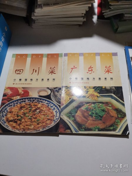 四川菜，广东菜（两册合售）——小餐馆地方菜系列