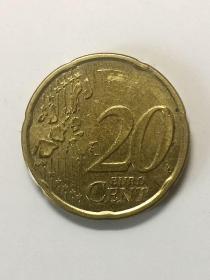欧元硬币：20欧分（奥地利2002）