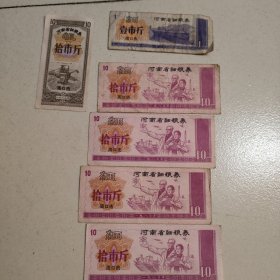 周口市粮票，1980年