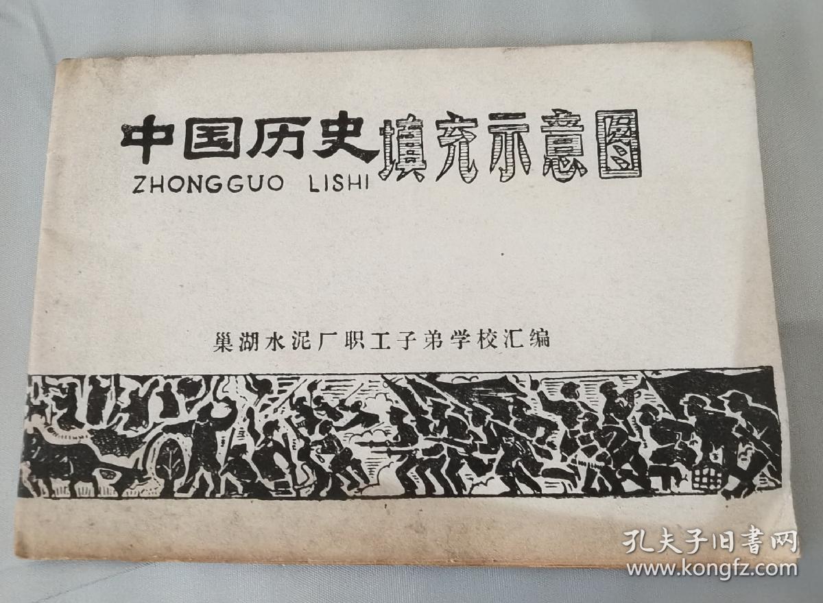 中国历史填充示意图（油印本）