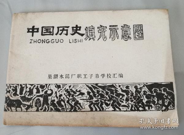 中国历史填充示意图（油印本）