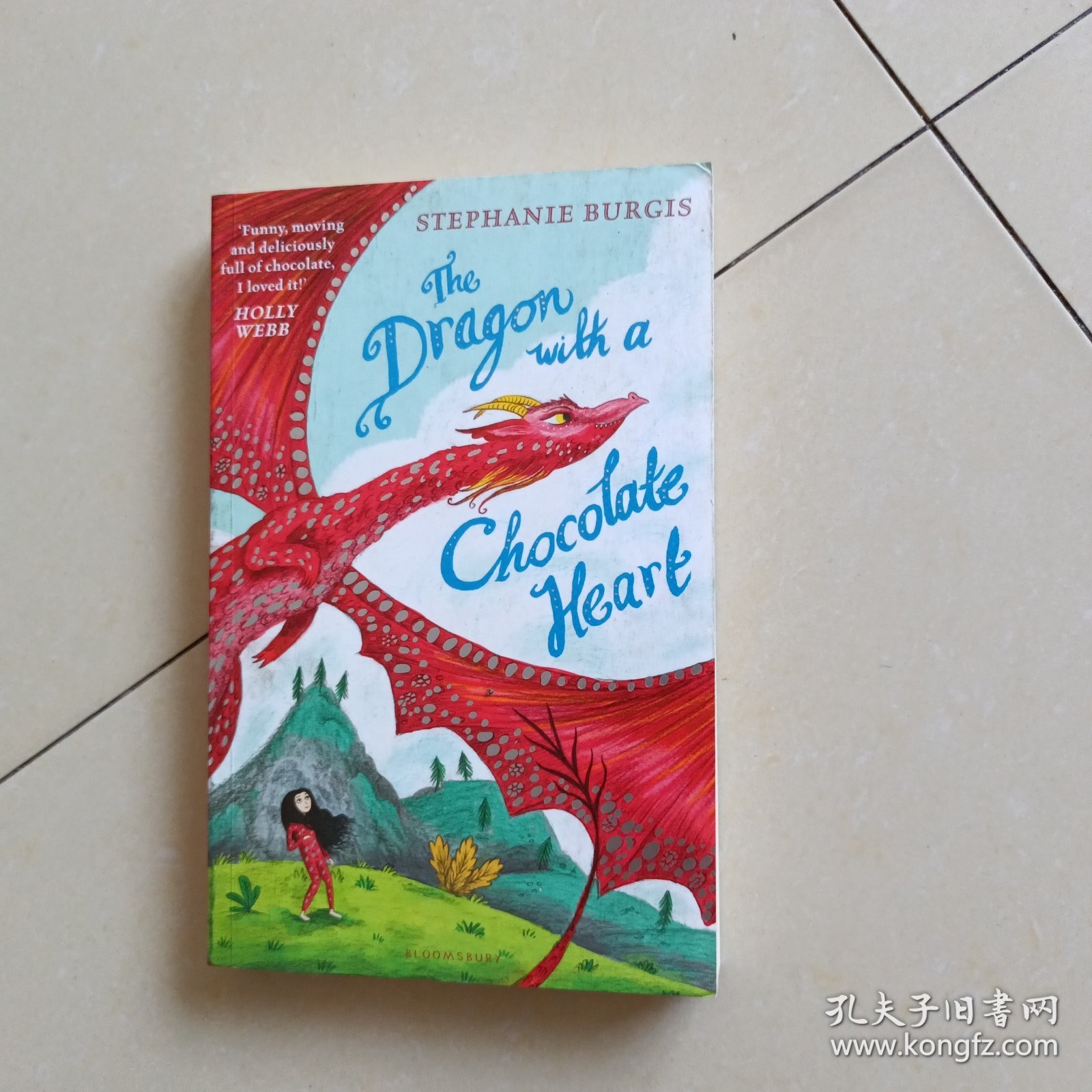 英文原版 The Dragon with a Chocolate Heart 恐龙心脏#1：有巧克力心脏的恐龙 奇幻故事 英文版 进口英语原版书籍
