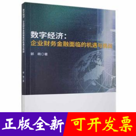 数字经济:企业财务金融面临的机遇与挑战