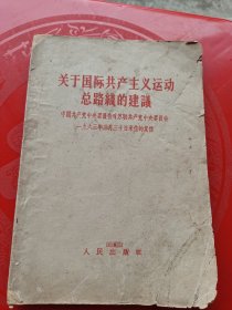 关于国际共产主义运动总路线的建议