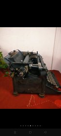 民国时期 1920年美国安德伍德underwood机械古董打字机！品相一流！各机械部正常工作。正常使用！百年历史！保存极好！收藏价值极高！