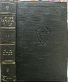 1917年Pepita Jimenez by Juan Valera， A Happy Boy by Bjornson，Skipper Worse by Alexander Kielland，三部世界名著合一册，英文原版，布面精装