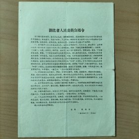 1964年湖北省革命委员会