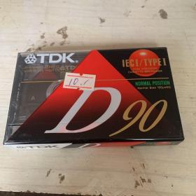 TDK D90磁带 全新