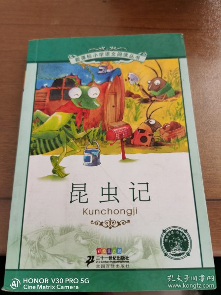 新课标小学语文阅读丛书：昆虫记（彩绘注音版）