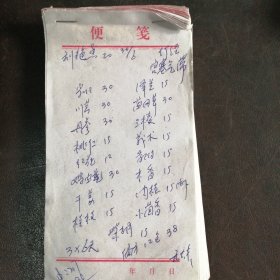 （中医药方）《山西临汾亢大夫：中医处方集》（11）（63张合售）