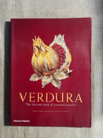 Verdura: The Life and Work of a Master Jeweler 珠宝设计大师佛杜拉的生平与作品 画册【英文版，大12开铜版纸印刷】裸书1.3公斤重