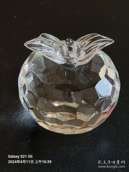 水晶玻璃苹果