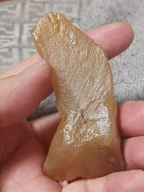 寿山结晶高山原石 石边细肉 细腻 国石不是白给的 放了十年 没有火气了 能雕个把件 能切章 青田石/练习章料 印章石料篆刻印石摆件 鸡血 昌化巴林寿山70