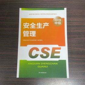 注册安全工程师2020安全生产管理应急管理出版社全国中级注册安全工程师职业资格考试辅导教材