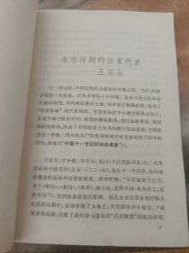 王安石诗文选读